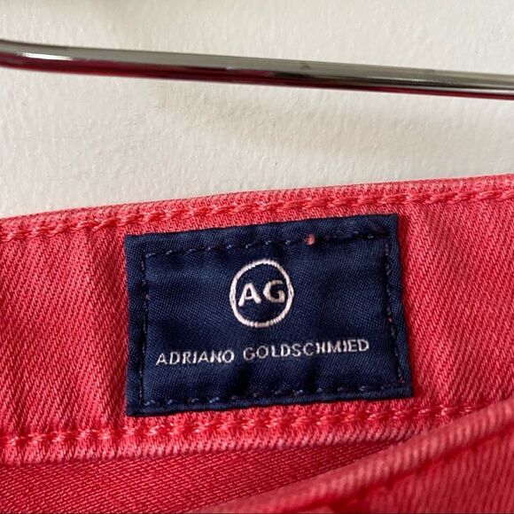 Anthropologie- AG-THE STILT CROP -SunFaded Symbol Red (Size:30) - Picture 16 of 16